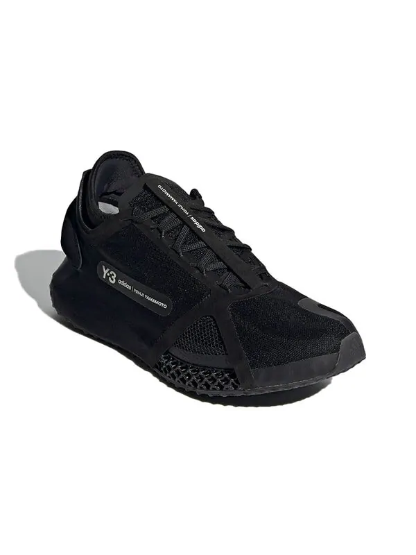 Кроссовки y-3 runner 4d iow 'black' Adidas — изображение 3 из 4, черный