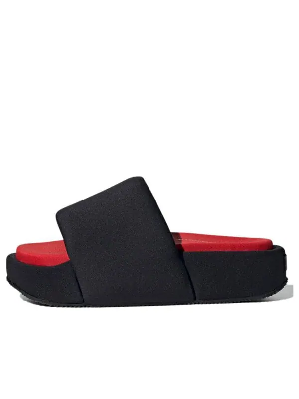 Сандалии y-3 slide 'black red' Adidas — изображение 1 из 4, черный/красный