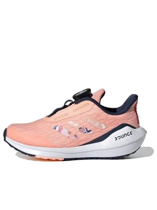 Кроссовки eq21 run boa j Adidas — изображение 1 из 4, розовый/синий/красный