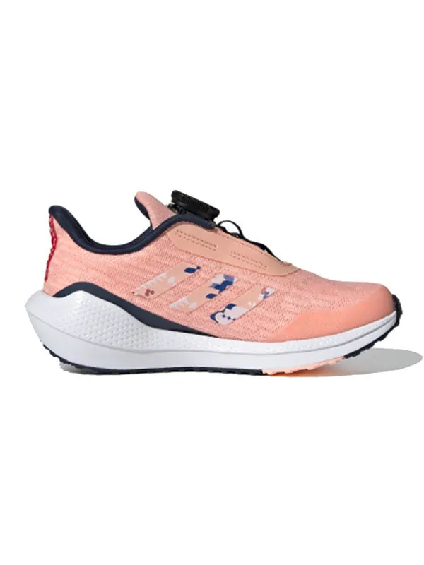 Кроссовки eq21 run boa j Adidas — изображение 2 из 4, розовый/синий/красный