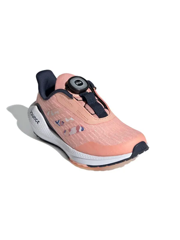 Кроссовки eq21 run boa j Adidas — изображение 3 из 4, розовый/синий/красный