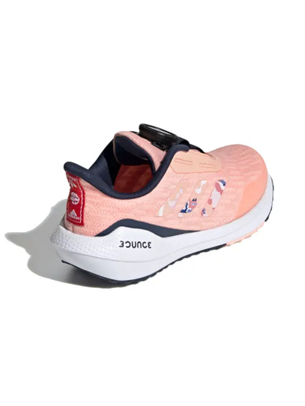 Кроссовки eq21 run boa j Adidas — изображение 4 из 4, розовый/синий/красный
