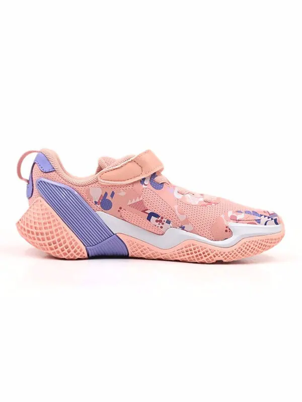 Кроссовки 4uture rnr cny el k Adidas — изображение 2 из 4, розовый/белый/фиолетовый