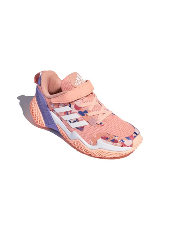 Кроссовки 4uture rnr cny el k Adidas — изображение 3 из 4, розовый/белый/фиолетовый