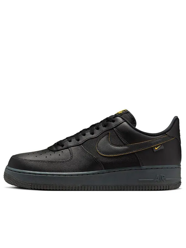 Кроссовки air force 1 '07 'black university gold' Nike — изображение 1 из 4