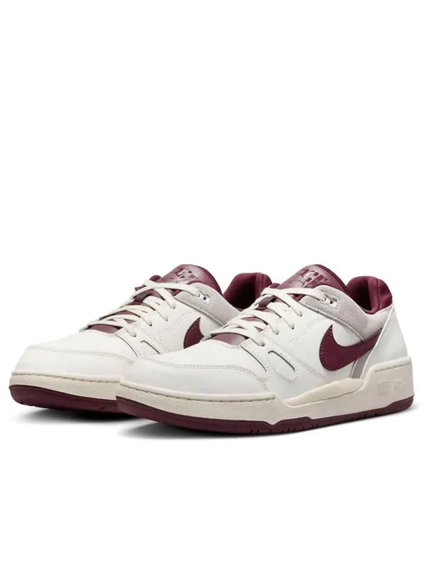 Кроссовки full force low 'sail burgundy' Nike — изображение 3 из 4, бордовый