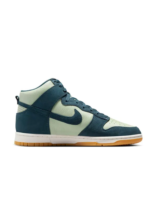 Кроссовки dunk high 'jade horizon armory navy' Nike — изображение 2 из 4, желтый/темно-синий