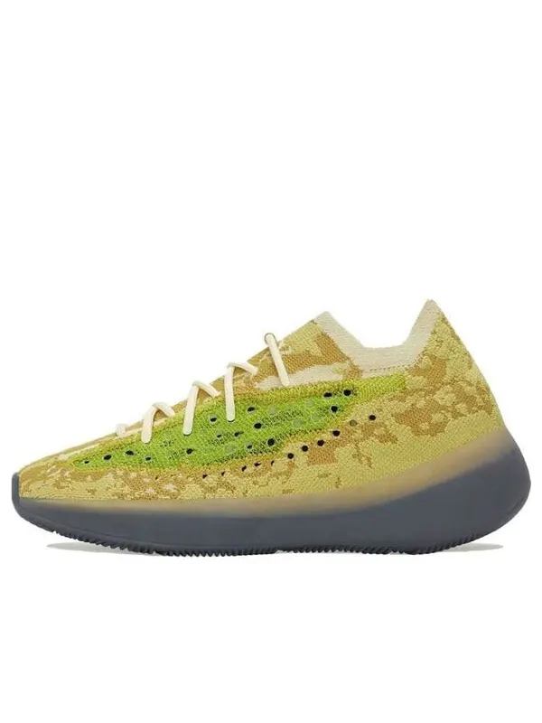 Кроссовки Boost 380 Adidas Yeezy — изображение 1 из 4, коричневый/желтый