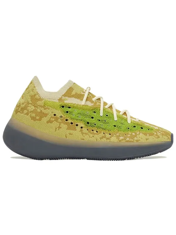 Кроссовки Boost 380 Adidas Yeezy — изображение 2 из 4, коричневый/желтый