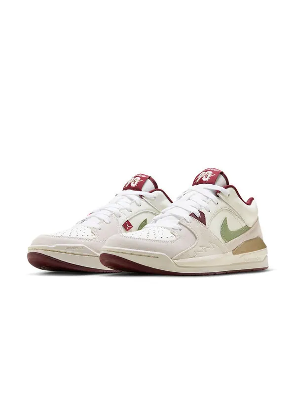 Кроссовки стадион 90 Air Jordan — изображение 2 из 4, бежевый/зеленый