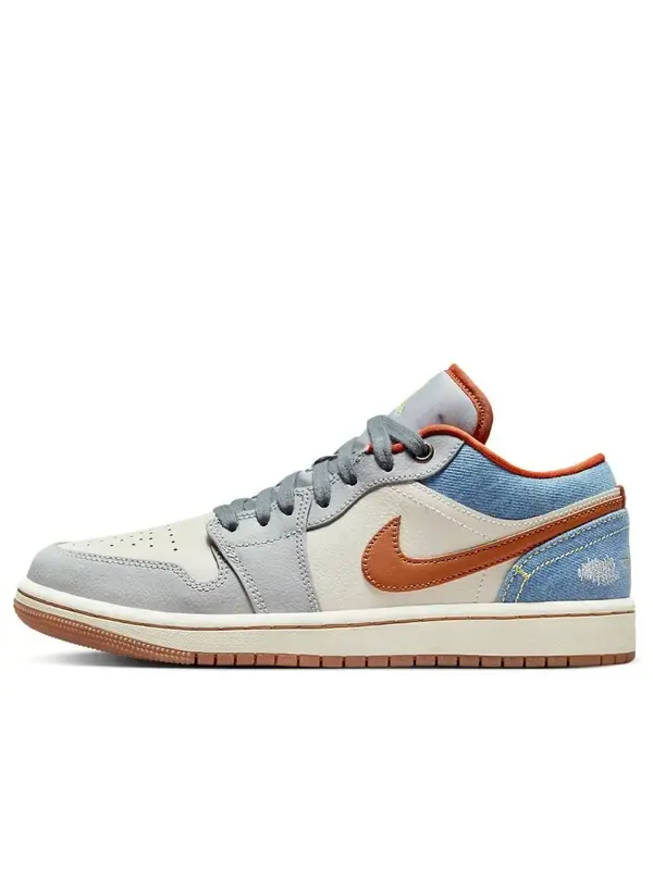 Кроссовки 1 low 'denim phantom' Air Jordan — изображение 1 из 4, мульти