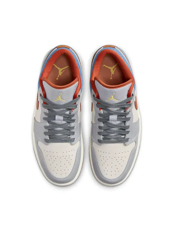 Кроссовки 1 low 'denim phantom' Air Jordan — изображение 4 из 4, мульти