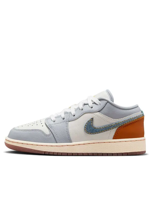 Кроссовки 1 low se 'sashiko' Air Jordan — изображение 1 из 4, коричневый/светлый синий