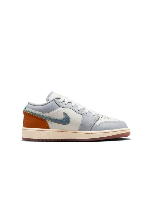 Кроссовки 1 low se 'sashiko' Air Jordan — изображение 2 из 4, коричневый/светлый синий