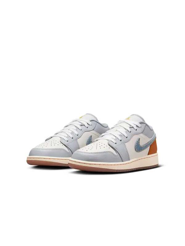 Кроссовки 1 low se 'sashiko' Air Jordan — изображение 3 из 4, коричневый/светлый синий