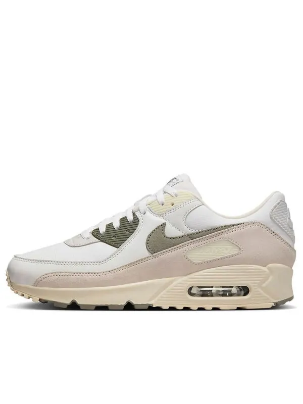 Кроссовки air max 90 'white medium olive' Nike — изображение 1 из 4, белый/оливковый/хаки