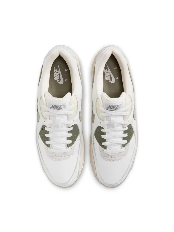Кроссовки air max 90 'white medium olive' Nike — изображение 4 из 4, белый/оливковый/хаки