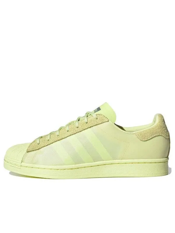 Кроссовки оригинальные superstar лимонно- Adidas — изображение 1 из 4, желтый