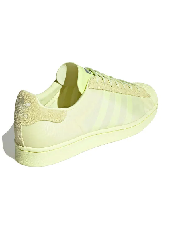 Кроссовки оригинальные superstar лимонно- Adidas — изображение 4 из 4, желтый