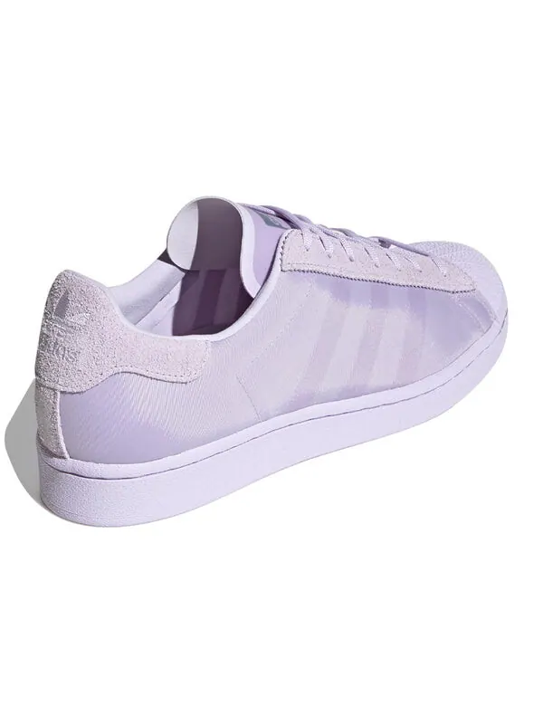 Кроссовки оригинальные superstar Adidas — изображение 4 из 4, фиолетовый