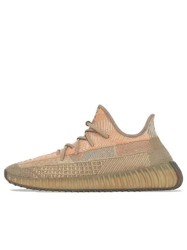 Кроссовки Boost 350 v2 Adidas Yeezy — изображение 1 из 4, бежевый