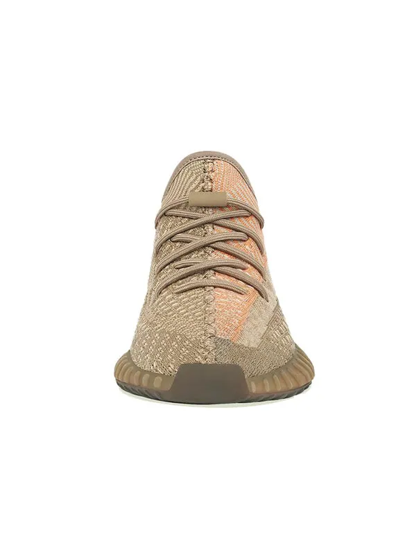 Кроссовки Boost 350 v2 Adidas Yeezy — изображение 3 из 4, бежевый