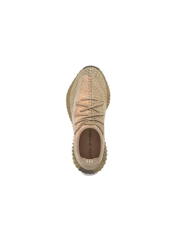 Кроссовки Boost 350 v2 Adidas Yeezy — изображение 4 из 4, бежевый