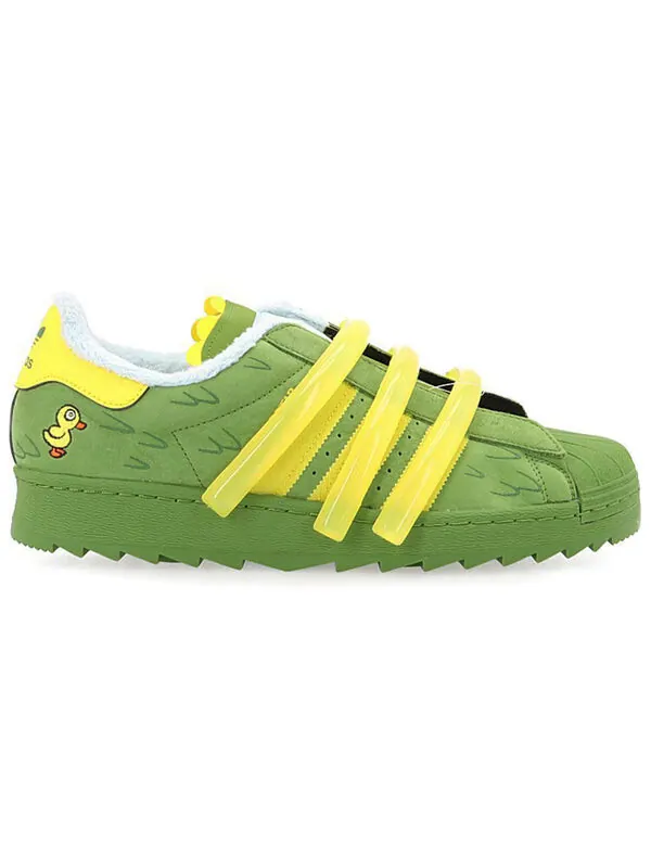 Кроссовки плавящаяся грусть x суперзвезда 80-х tr Adidas — изображение 2 из 4, желтый/зеленый