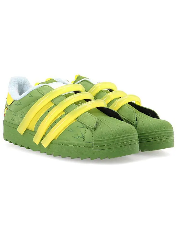 Кроссовки плавящаяся грусть x суперзвезда 80-х tr Adidas — изображение 4 из 4, желтый/зеленый