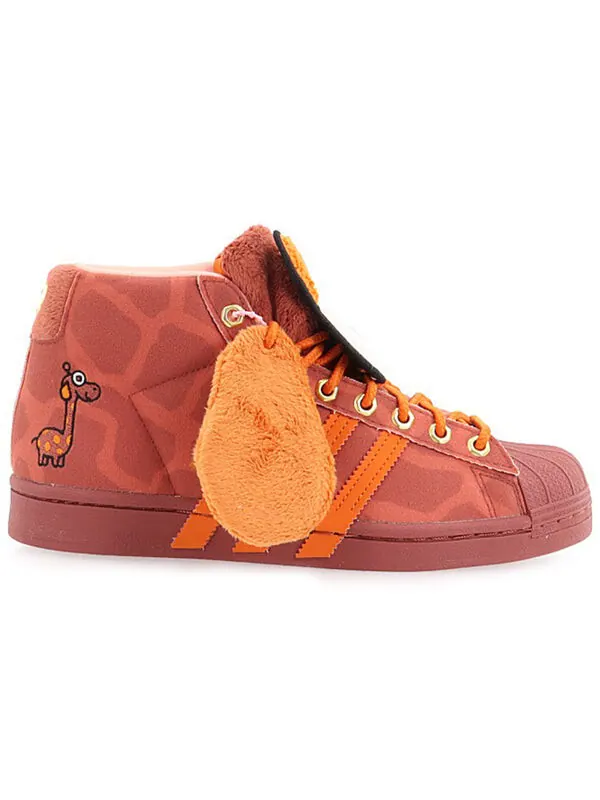 Кроссовки melting sadness x pro model 'giraffe' Adidas — изображение 2 из 4, коричневый
