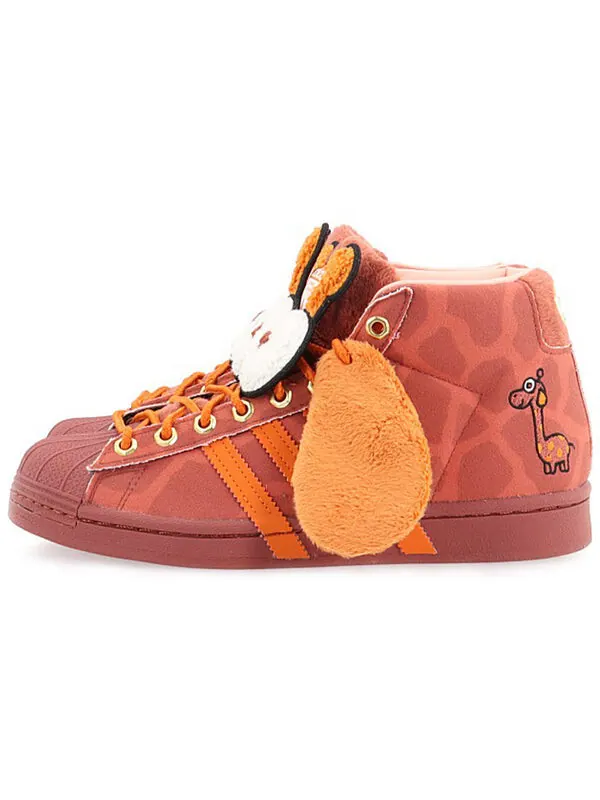 Кроссовки melting sadness x pro model 'giraffe' Adidas — изображение 3 из 4, коричневый