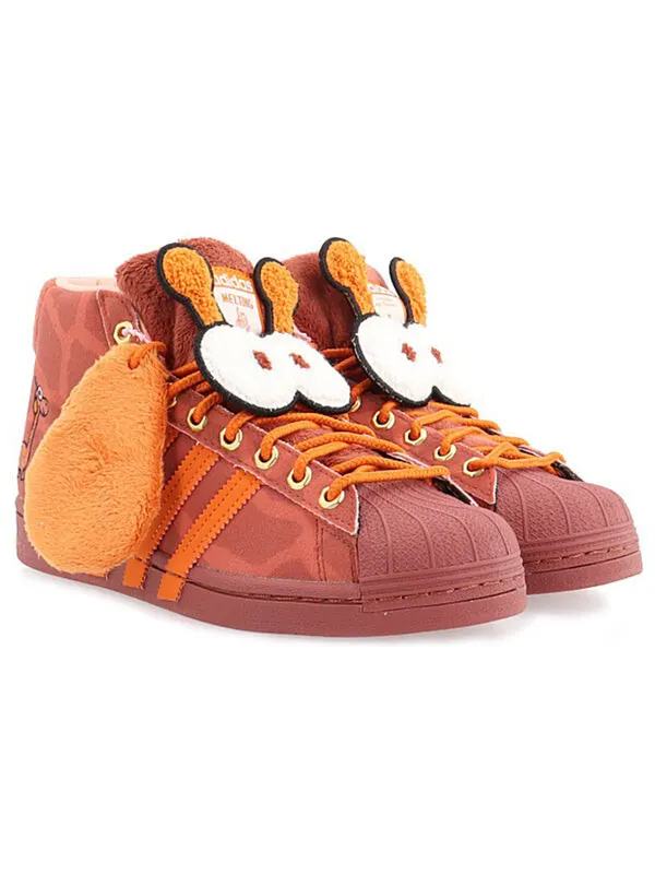 Кроссовки melting sadness x pro model 'giraffe' Adidas — изображение 4 из 4, коричневый