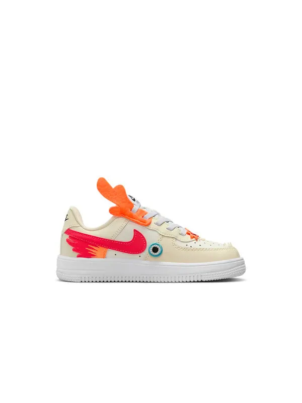 Кроссовки force 1 low lv8 easyon 'year of the dragon' Nike — изображение 2 из 4, белый/яркий