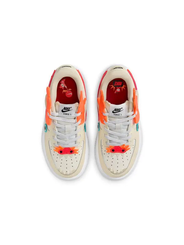 Кроссовки force 1 low lv8 easyon 'year of the dragon' Nike — изображение 4 из 4, белый/яркий