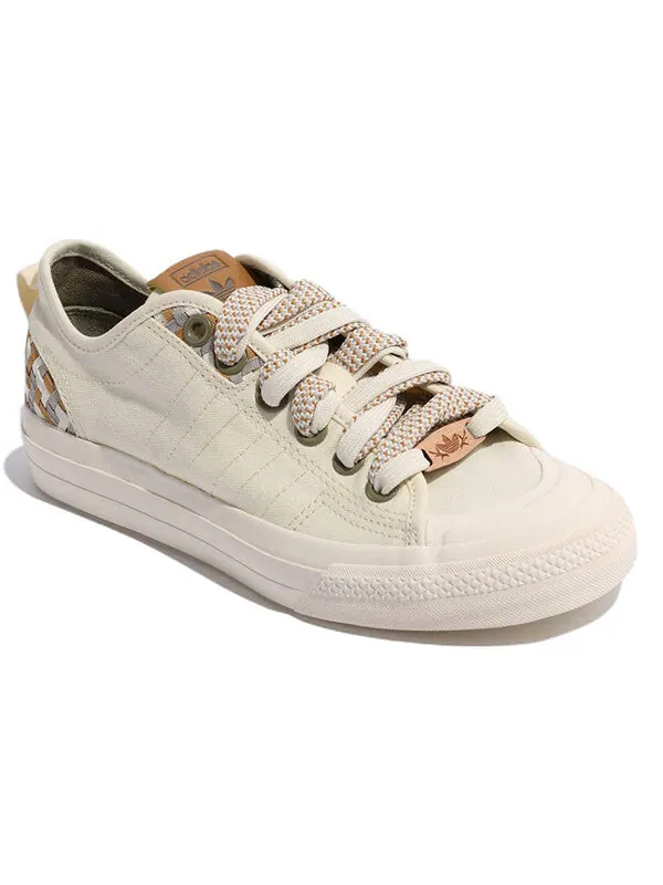 Кроссовки оригиналы nizza rf Adidas — изображение 3 из 4, бежевый