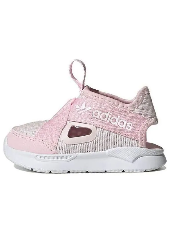 Кроссовки оригинал 360 сандалии Adidas — изображение 1 из 4, прозрачный розовый/белый