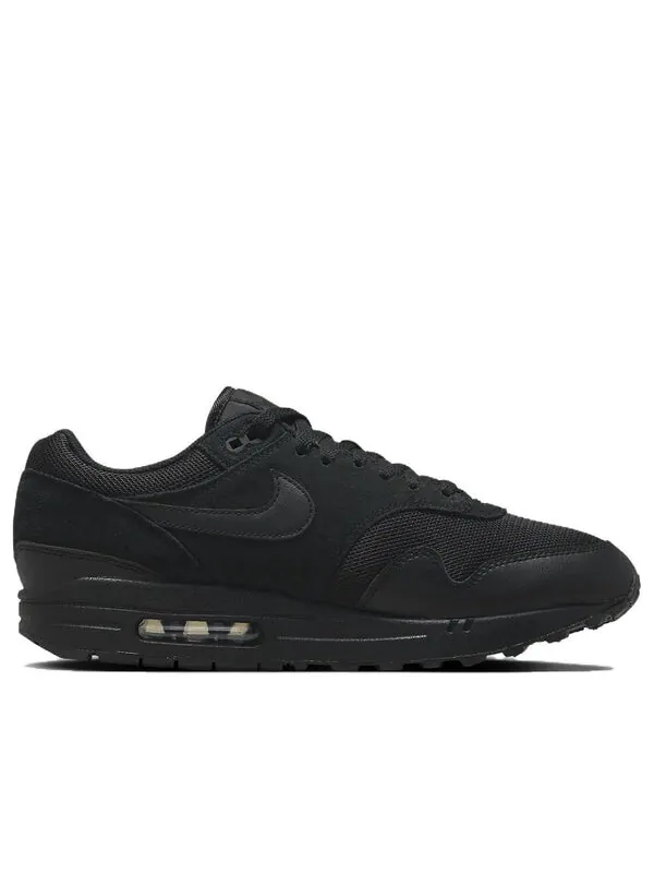 Кроссовки air max 1 essential 'black anthracite' Nike — изображение 2 из 4, черный