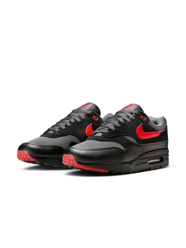 Кроссовки air max 1 essential 'vamps' Nike — изображение 3 из 4, черный/красный/серый