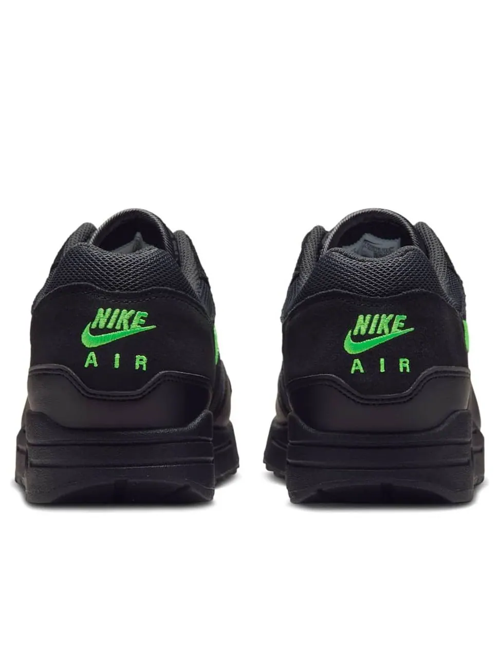 Кроссовки Nike Air Max 1 Essential 'Black Green Strike' — изображение 3 из 6, черный