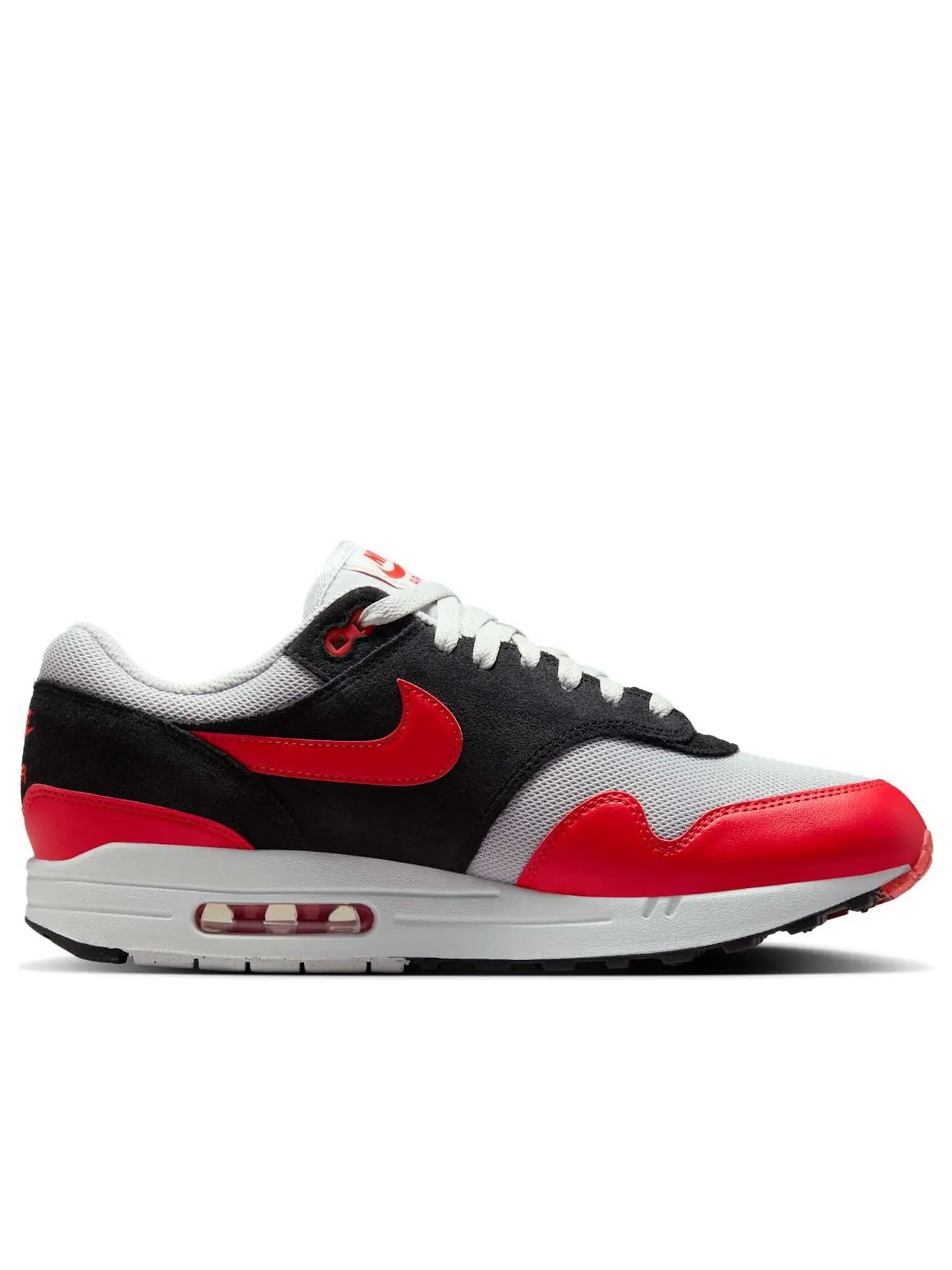 Кроссовки Nike Air Max 1 'Reverse Chili' — изображение 2 из 7, серый/черный/светлый