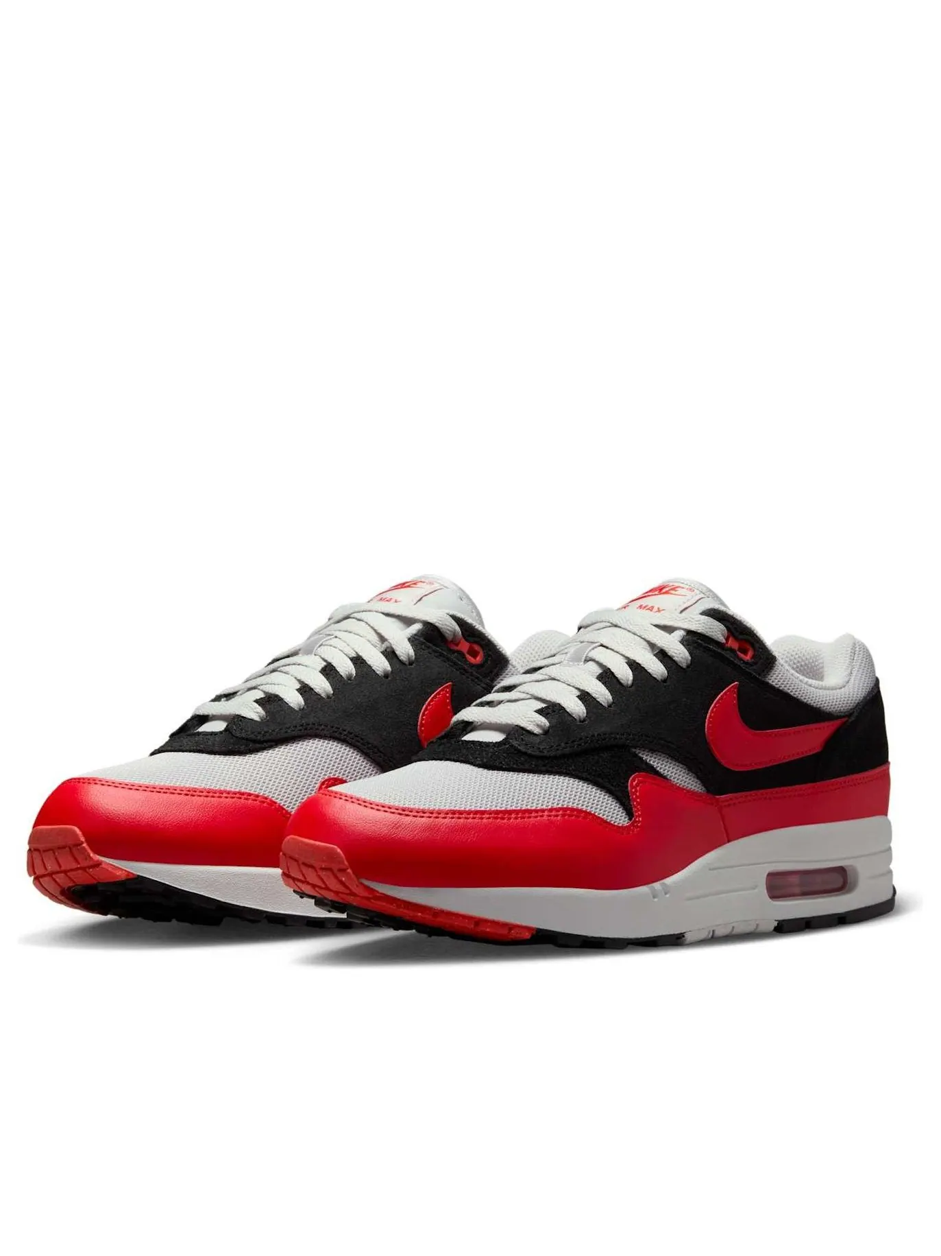 Кроссовки Nike Air Max 1 'Reverse Chili' — изображение 3 из 7, серый/черный/светлый