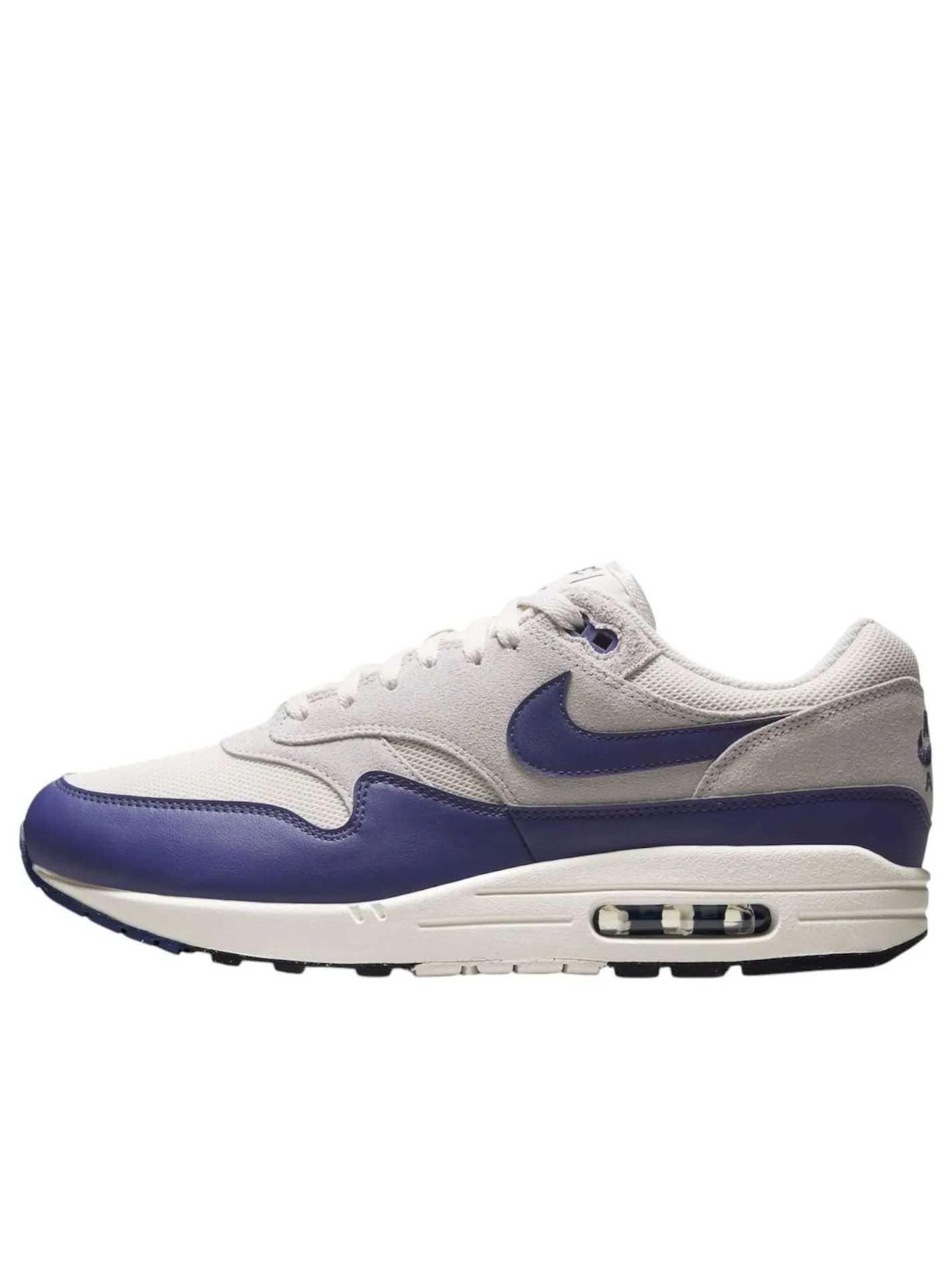 Кроссовки Nike Air Max 1 'Phantom Sanded Purple' — изображение 1 из 6, серый-черный-фиолетовый