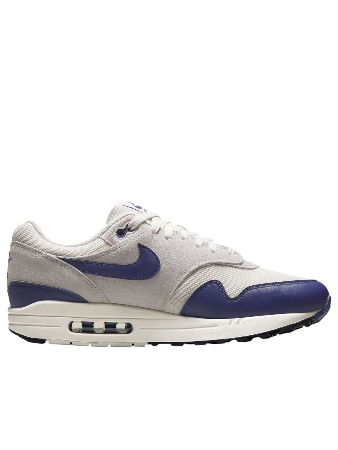 Кроссовки Nike Air Max 1 'Phantom Sanded Purple' — изображение 2 из 6, серый-черный-фиолетовый