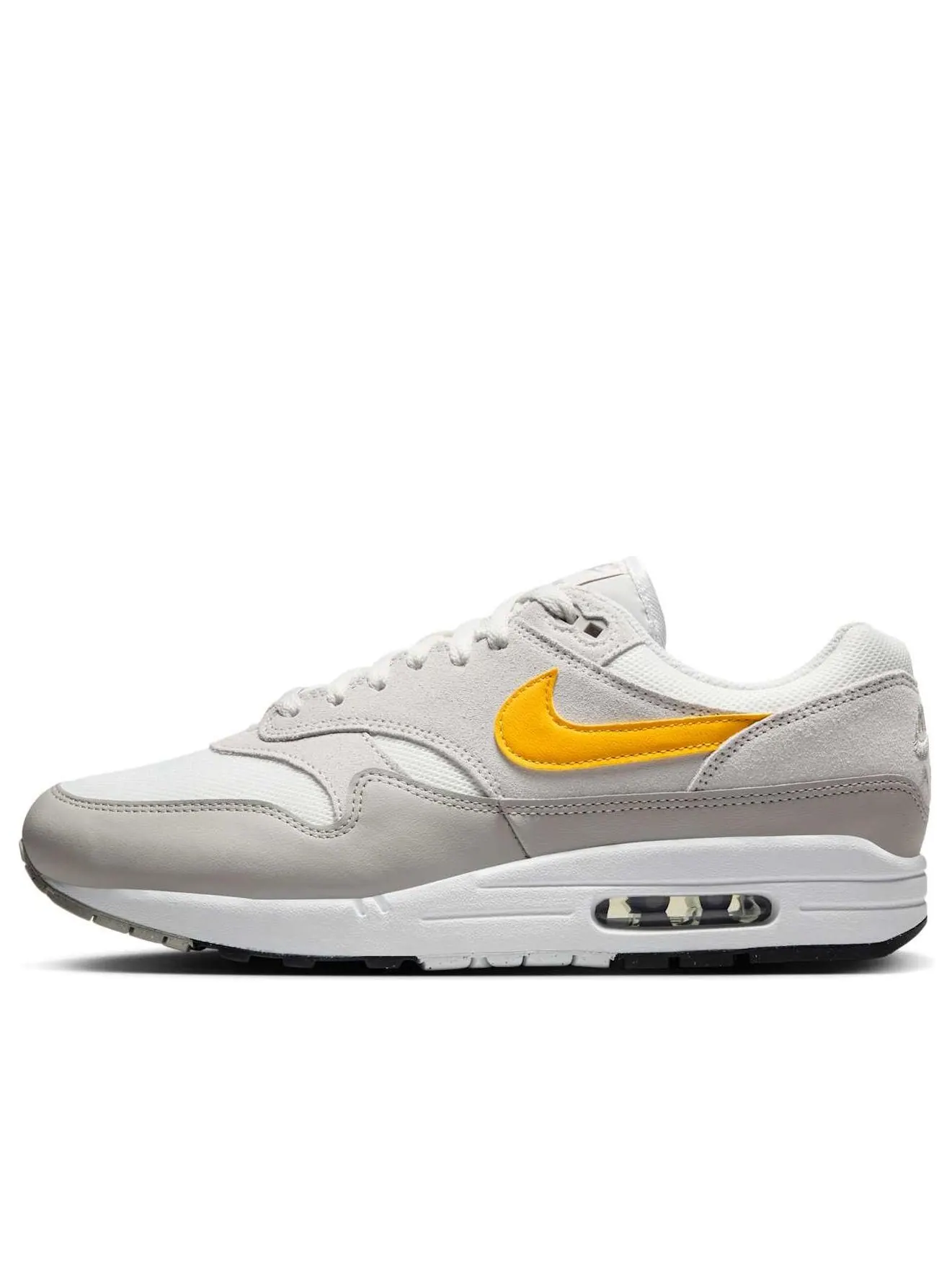 Кроссовки Nike Air Max 1 Essential 'Vast Grey University Gold' — изображение 1 из 6, серый