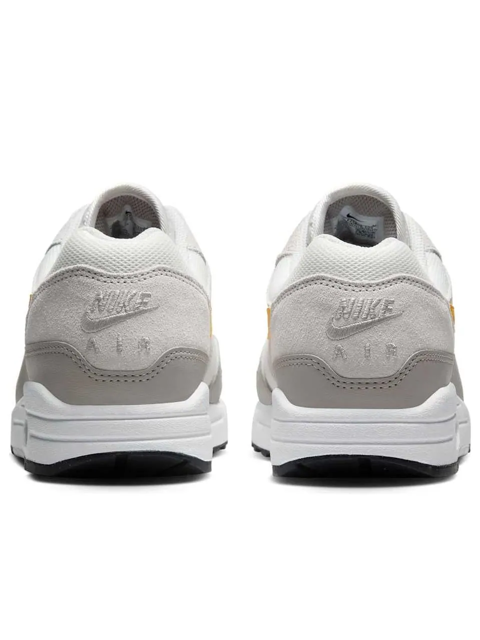 Кроссовки Nike Air Max 1 Essential 'Vast Grey University Gold' — изображение 3 из 6, серый