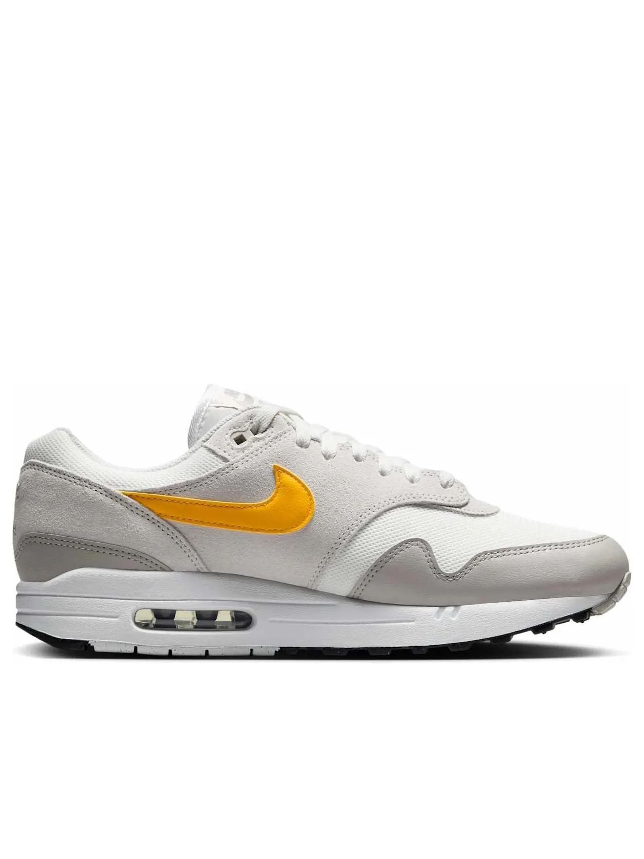 Кроссовки Nike Air Max 1 Essential 'Vast Grey University Gold' — изображение 6 из 6, серый