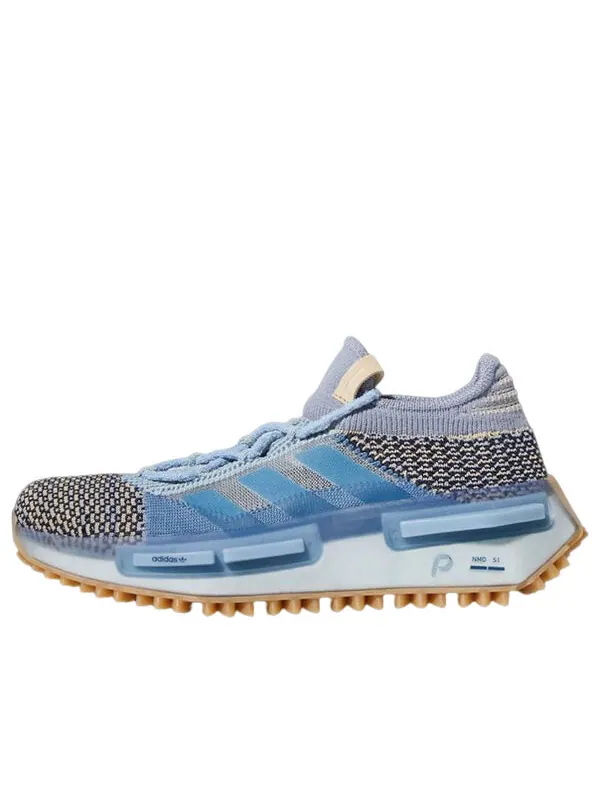 Кроссовки philllllthy x nmd_s1 Adidas — изображение 1 из 4, синий/белый