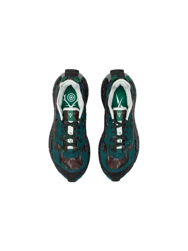 Кроссовки south2 west8 x zig kinetica 2 edge 'tenkara-tsuri' Reebok — изображение 4 из 4, зеленый/коричневый