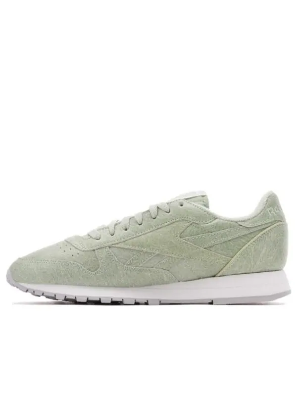 Кроссовки eames office x classic leather 'fiberglass pack - light sage' Reebok — изображение 1 из 4, зеленый