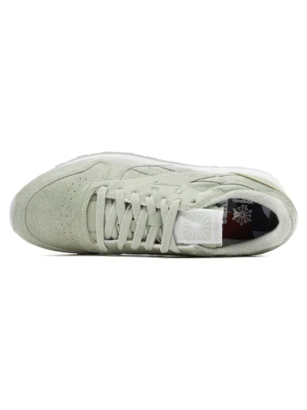 Кроссовки eames office x classic leather 'fiberglass pack - light sage' Reebok — изображение 4 из 4, зеленый
